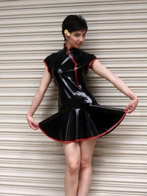 Latex Naughty and Nice Dress Latex Naughty and Nice Dress