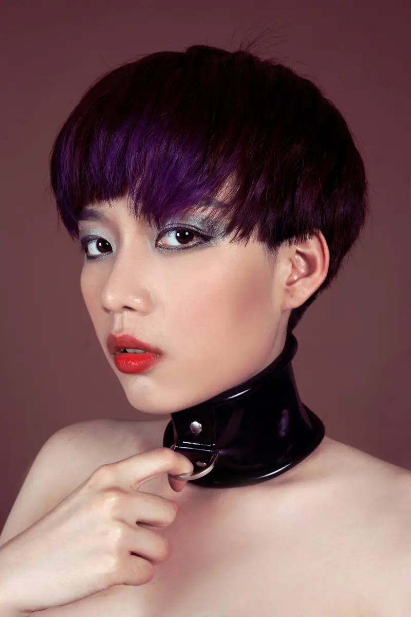 Latex Neck Collar Corset Latex Neck Collar Corset