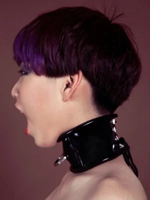 Latex Neck Collar Corset Latex Neck Collar Corset