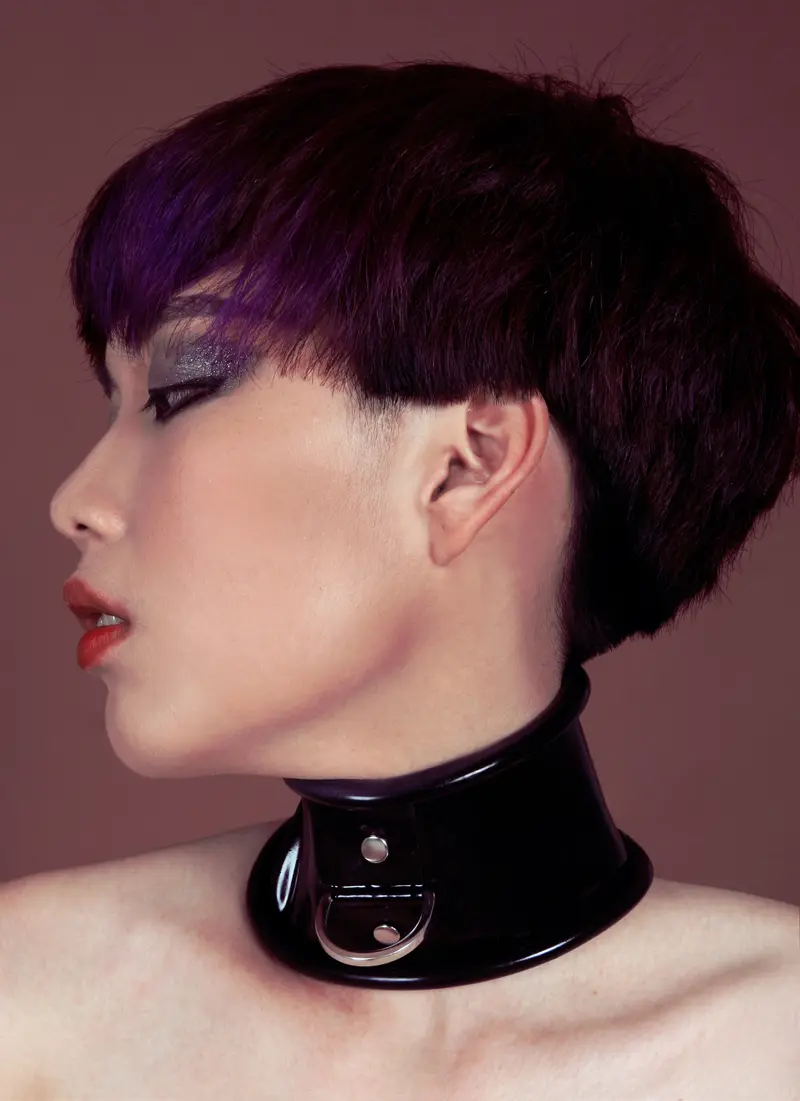 Latex Neck Collar Corset Latex Neck Collar Corset