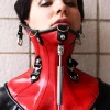 Latex Neck Collar Corset Latex Neck Collar Corset