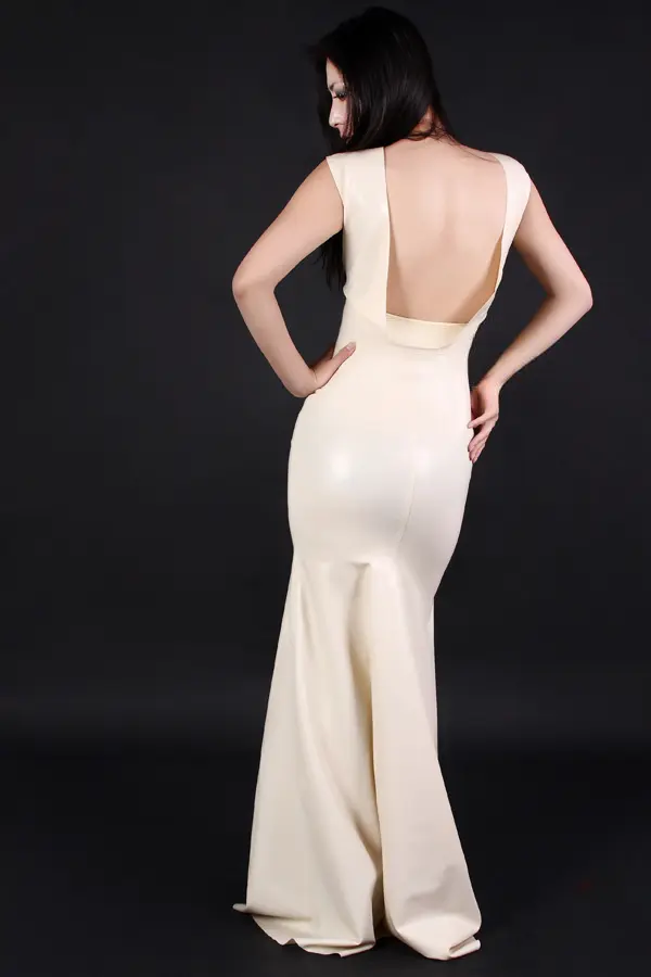 Latex Red Carpet Reveal Dress Latex Red Carpet Reveal Dress