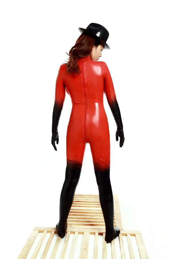 Latex Red Delicious Catsuit Latex Red Delicious Catsuit