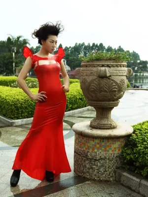 Latex Red is Not Dead! Dress