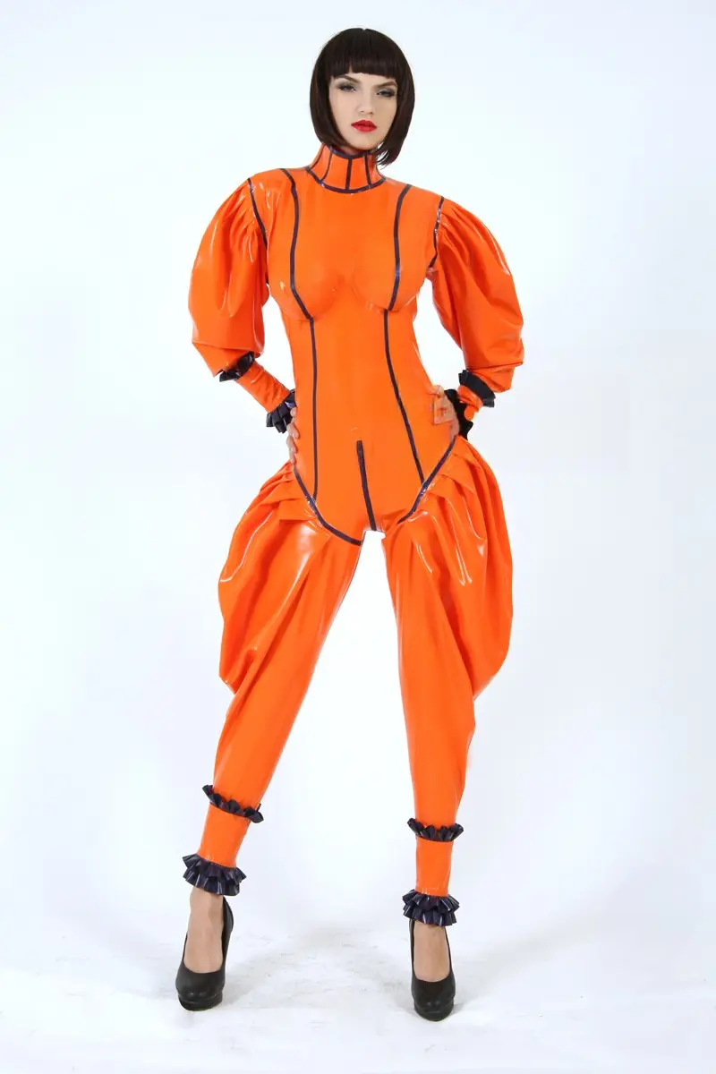 Latex Rio Rita Carnival Suit Catsuit Latex Rio Rita Carnival Suit Catsuit