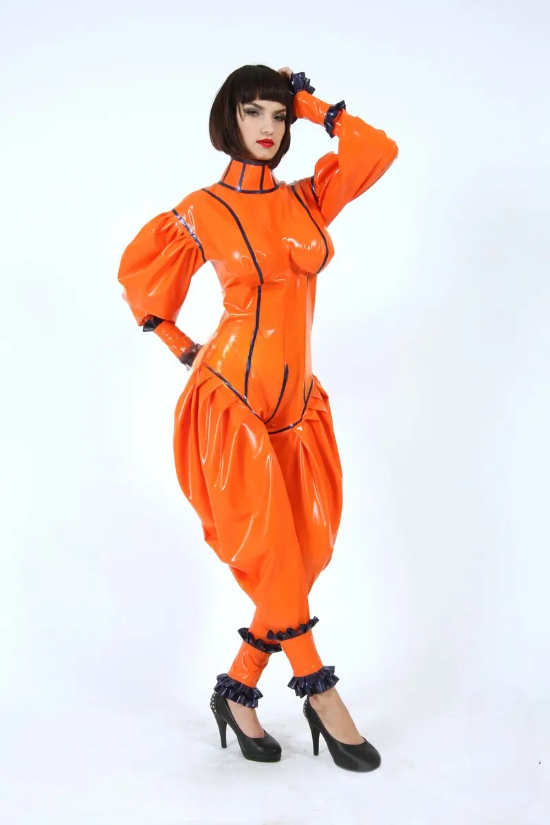 Latex Rio Rita Carnival Suit Catsuit Latex Rio Rita Carnival Suit Catsuit