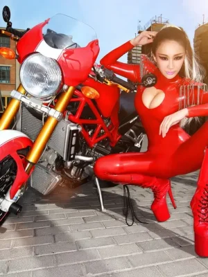 Latex Rock Out and Dance Catsuit Latex Rock Out and Dance Catsuit
