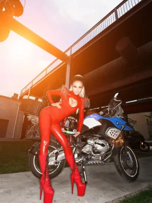 Latex Rock Out and Dance Catsuit Latex Rock Out and Dance Catsuit