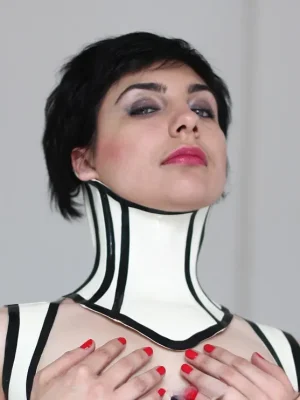 Latex Roni Posture Collar Corset