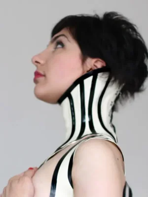 Latex Roni Posture Collar Corset