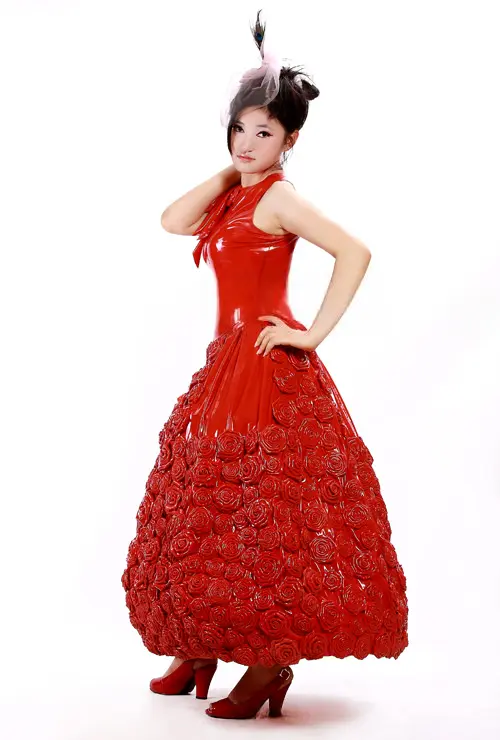 Latex Rose Belle Dress Latex Rose Belle Dress