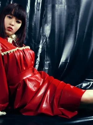 Latex Rose Nightingale Dress