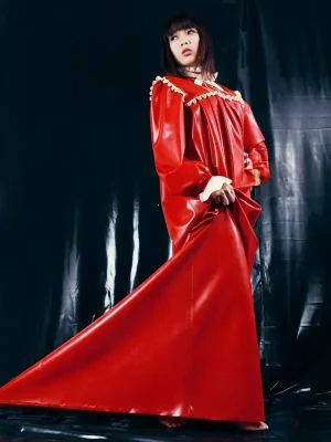 Latex Rose Nightingale Dress