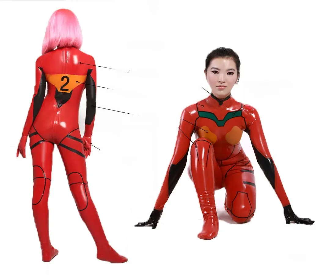 Latex Shikinami Asuka Langley Catsuit Latex Shikinami Asuka Langley Catsuit