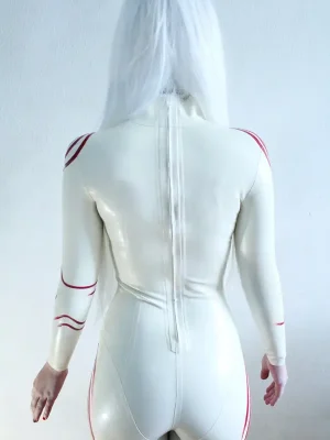 Latex Shiro Cosplay Suit Catsuit Latex Shiro Cosplay Suit Catsuit