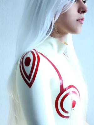 Latex Shiro Cosplay Suit Catsuit Latex Shiro Cosplay Suit Catsuit