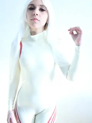Latex Shiro Cosplay Suit Catsuit Latex Shiro Cosplay Suit Catsuit
