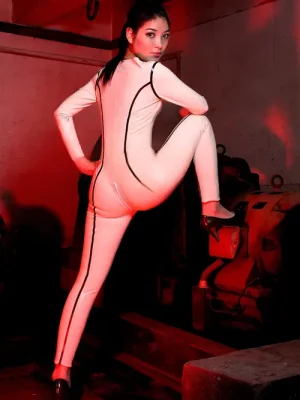 Latex Simple Sinful Catsuit Latex Simple Sinful Catsuit