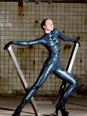 Latex Space Girl Catsuit Latex Space Girl Catsuit