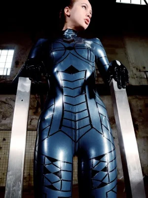 Latex Space Girl Catsuit Latex Space Girl Catsuit