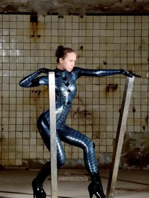 Latex Space Girl Catsuit Latex Space Girl Catsuit
