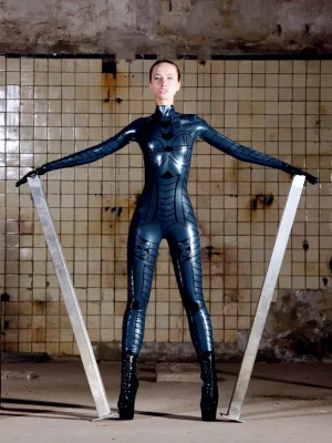 Latex Space Girl Catsuit Latex Space Girl Catsuit