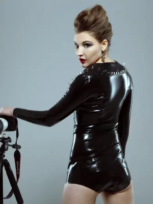 Latex Spikes Galore Jacket Latex Spikes Galore Jacket