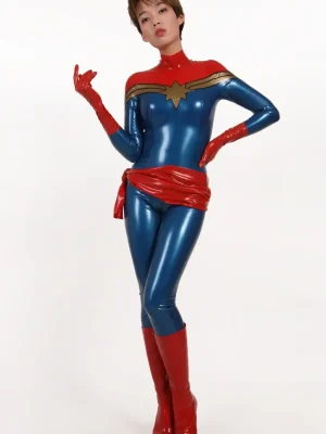 Latex Starstruck Long-Sleeved Catsuit Latex Starstruck Long-Sleeved Catsuit