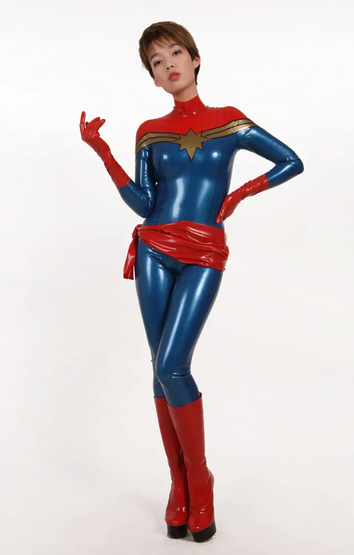 Latex Starstruck Long-Sleeved Catsuit Latex Starstruck Long-Sleeved Catsuit