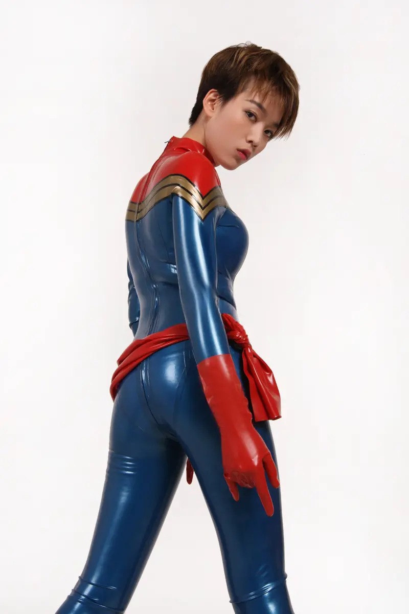 Latex Starstruck Long-Sleeved Catsuit Latex Starstruck Long-Sleeved Catsuit