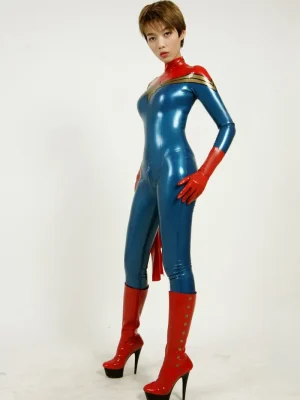 Latex Starstruck Long-Sleeved Catsuit Latex Starstruck Long-Sleeved Catsuit