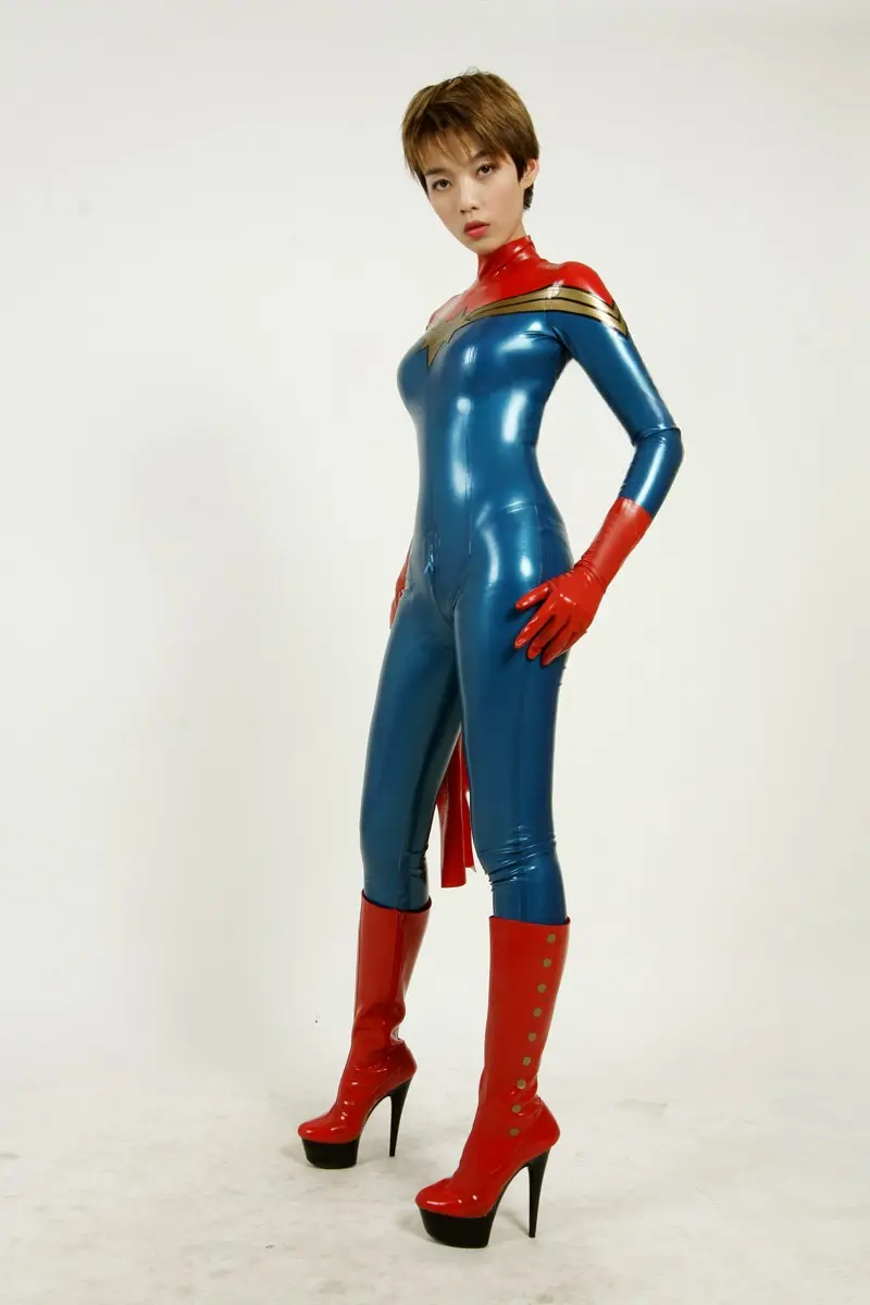 Latex Starstruck Long-Sleeved Catsuit Latex Starstruck Long-Sleeved Catsuit