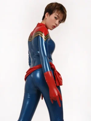 Latex Starstruck Long-Sleeved Catsuit Latex Starstruck Long-Sleeved Catsuit