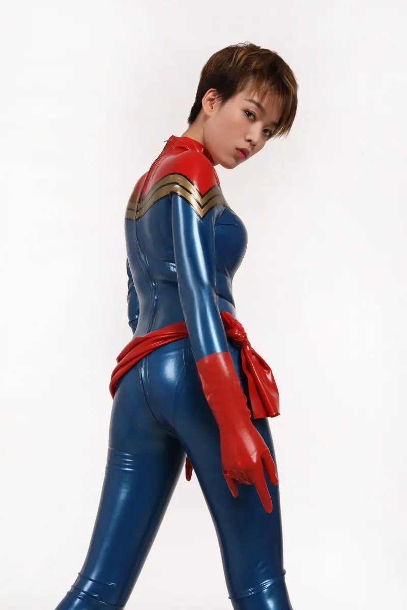 Latex Starstruck Long-Sleeved Catsuit Latex Starstruck Long-Sleeved Catsuit