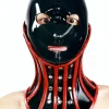 Latex Studded Strutter Coat-style Dress