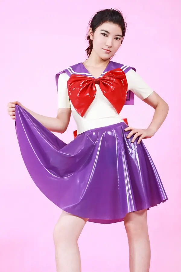 Latex The Big Bow Dress Latex The Big Bow Dress