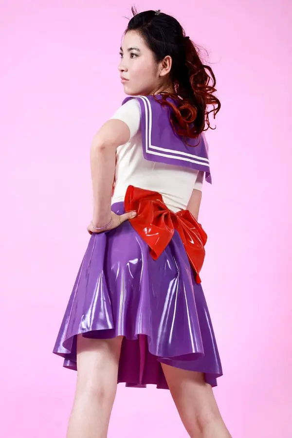 Latex The Big Bow Dress Latex The Big Bow Dress