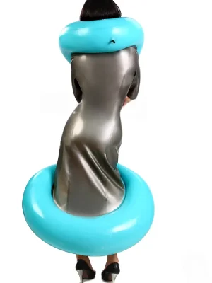 Latex The Blue Bulge Dress