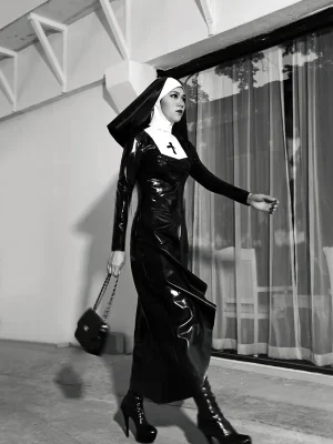 Latex The Good Girl Dress