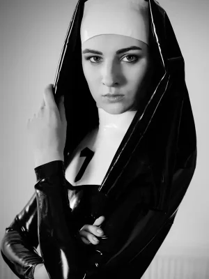 Latex The Good Girl Dress