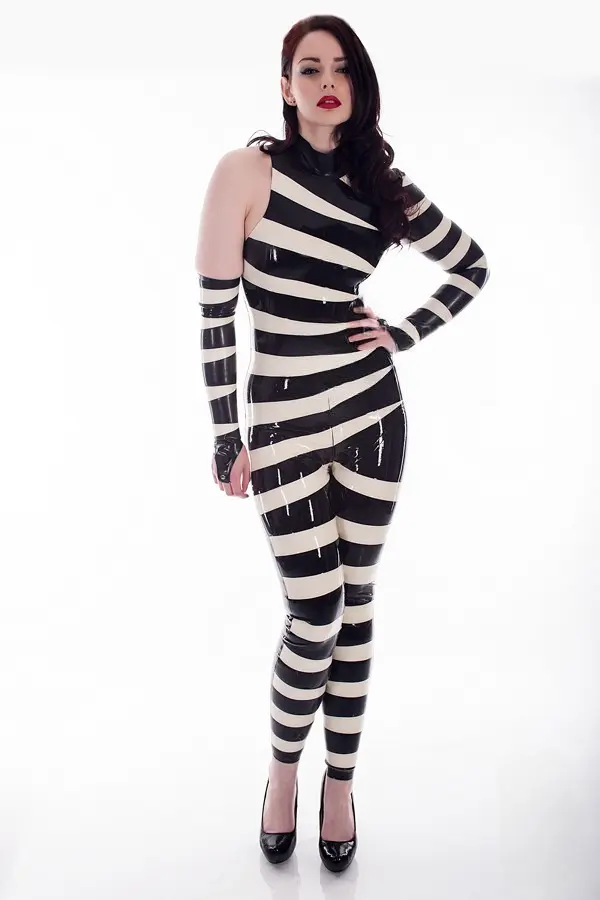 Latex The Hoopla Effect Catsuit Latex The Hoopla Effect Catsuit