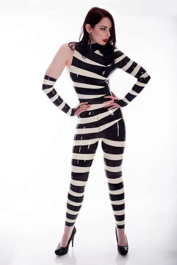 Latex The Hoopla Effect Catsuit Latex The Hoopla Effect Catsuit