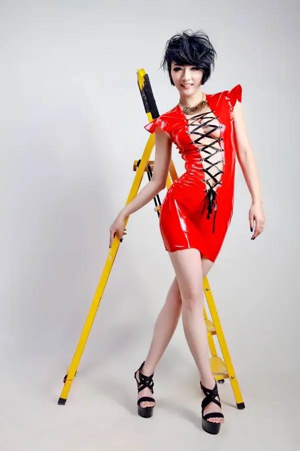 Latex The Naughty Knottie Dress Latex The Naughty Knottie Dress