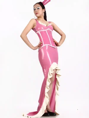 Latex The Pink Lynx Dress
