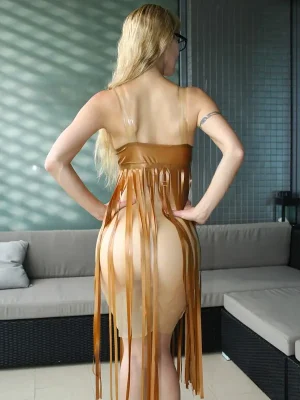 Latex The Pom Pom Dress Latex The Pom Pom Dress