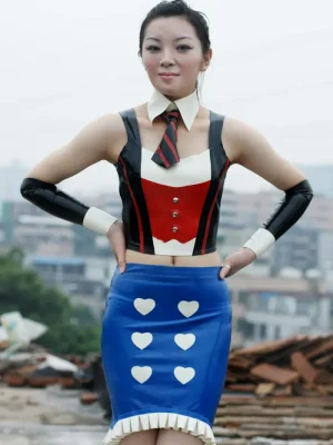 Latex The Server Flirt Skirt Latex The Server Flirt Skirt