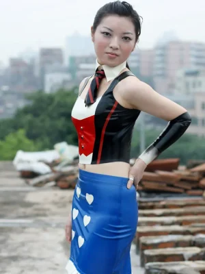 Latex The Server Flirt Skirt