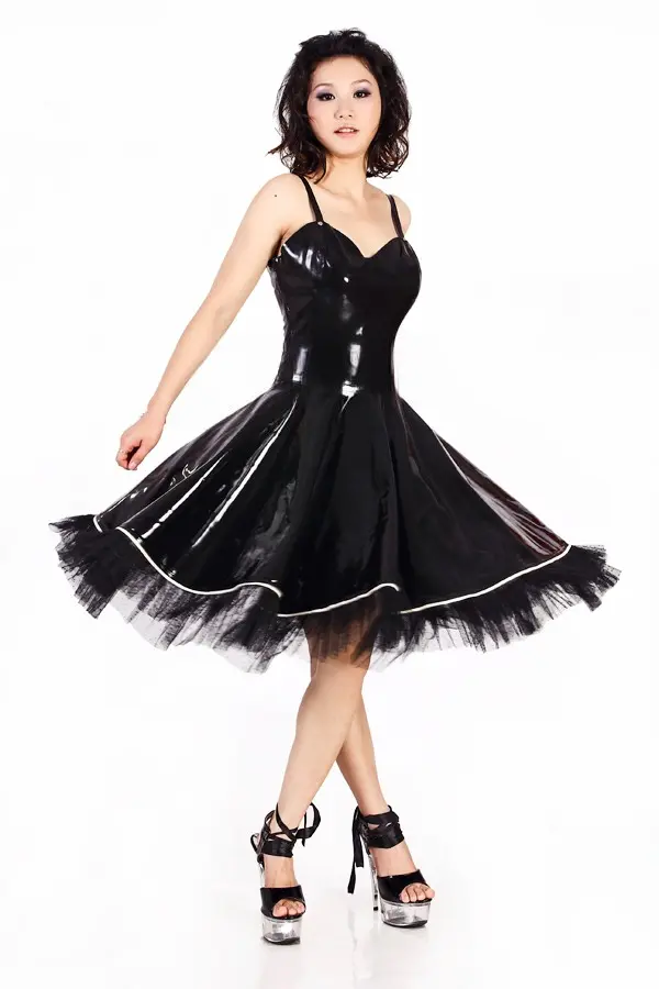 Latex The Twirler Dress Latex The Twirler Dress