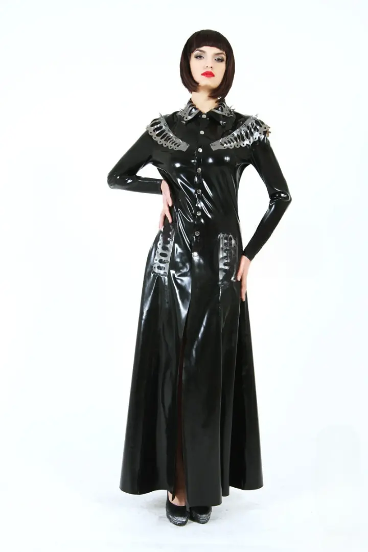 Latex Thrones Full-Length Trench Coat Latex Thrones Full-Length Trench Coat
