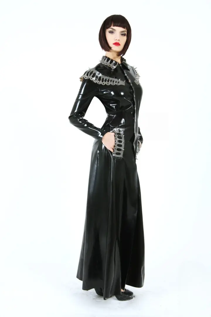 Latex Thrones Full-Length Trench Coat Latex Thrones Full-Length Trench Coat